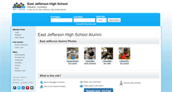 Desktop Screenshot of eastjeffersonhighschool.org